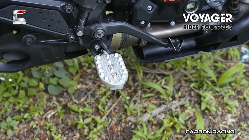 estriberas de rally aptas para KTM 125 ENDURO R (2025) Foto 2 de 4