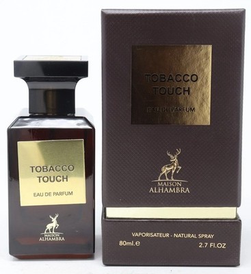 Tobacco Touch by Maison Alhambra 2.7 FL OZ / 80 ML EDP Natural Spray New In Box