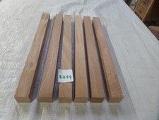 planed hardwood turning blanks Sapele 6 @ 52cm x 40mm x 40mm (21124MR)