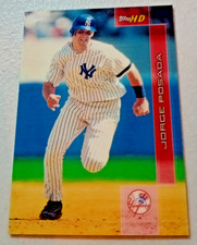 Jorge Posada 2001 Topps HD Baseball #57 &1996 Upper Deck MLB Debut Card