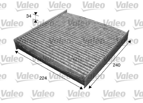 Innenraumfilter Valeo Protect 715629 Aktivkohlefilter FüR Peugeot Xsara Berlingo-image
