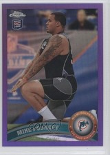2011 Topps Chrome Retail Purple Refractor 434/499 Mike Pouncey #66 2u6