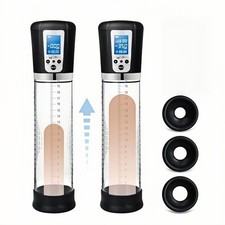 Electric Vacuum Penis Pump for Male Enlargement Enhancer Rechargeable Waterproof