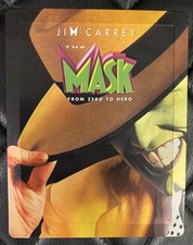 The Mask Blu-ray RARE Zavvi UK STEELBOOK Jim Carrey Cameron Diaz - REGION-FREE!!