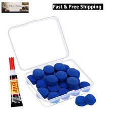 Billiard Pool Cue Tips - Pool Cue Stick Tips Replacement Repair Kit Billiard ...