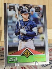CURTIS MEAD 2024 TOPPS CHROME TRANSCENDENT ICONS ROOKIE Rays
