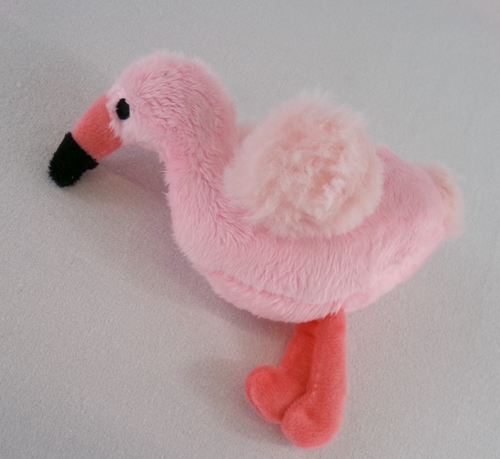 Flamingo Pink 6” Super Soft Stuffed Animal With No Tush Tag - EUC - Picture 9 of 10