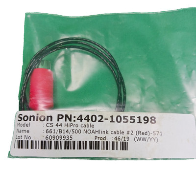 Sonion CS 44 HiPro Cable #2 for NOAHlink Hearing Aid Programmer Red-571