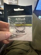 Kitana Hooks OWG Offset Wide Gap Fishing Hook...