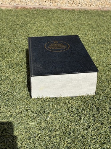 Webster's Third New International Dictionary Unabridged Hardcover 1993 M1727 - Foto 2 di 8