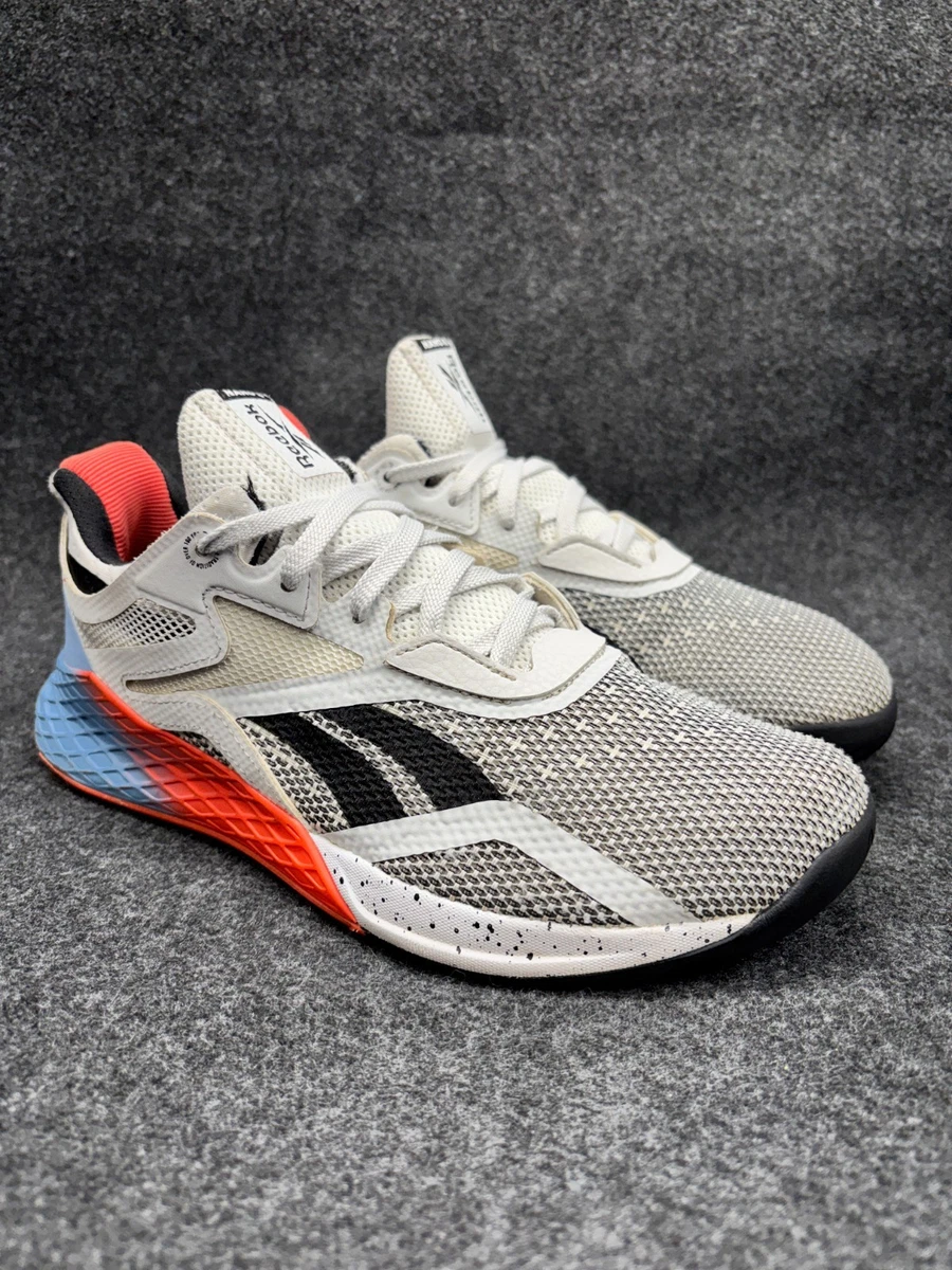 Reebok Nano 10 White Vivid Orange W for sale | eBay