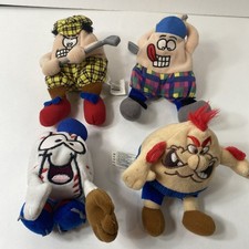 Silly Slammers Sports Multiple Phrases Golf Talking Plush Beanie Lot 4/ 3 Work