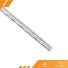 M2 x 250mm Fully Threaded Rods 304 Stainless Steel Right Hand Threads