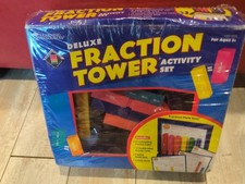 Learning Resources Deluxe Fraction Tower - Excellent Learning Kit - Complete