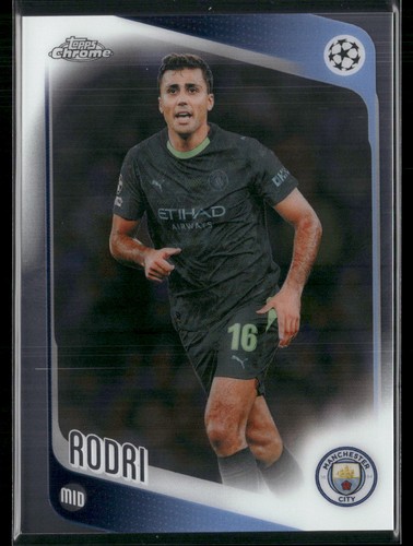 2025-26 Topps Chrome UEFA Club Competitions #171 Rodri