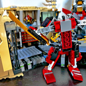 LEGO Ninjago Samurai X Cave Chaos 70596 Incomplete