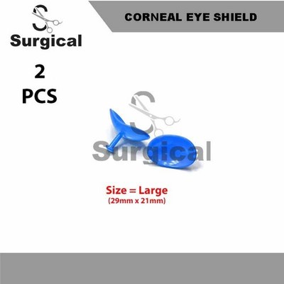 Corneal Eye Shield Large | Electro Coated | Laser Protector | Reusable Ophthalmi