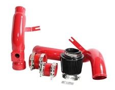 RED Cold Air Intake Pipe Kit&Cone Filter for 2016+ Civic 1.5L L15B7 VTC DOHC I4
