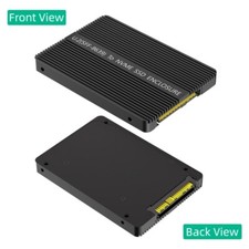 U.2 SFF 8639 to NVMe Adapter Enclosure Case Easy Access and Cooling Box