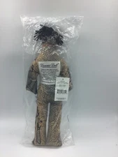 Dammit Doll Stress Reliever Gift Gag/Black Hair & Snake Skin Body Plush