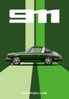 PORSCHE THE ORIGINAL 911 TARGA IRISH GREEN 8x10 11X17 13X19 POSTER GIFT WALL ART