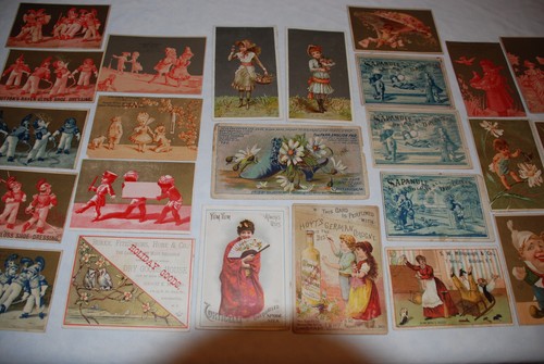 44º Comercio Victoriano 28 Tarjetas Efímeras Militar Droga-Sapnule Hoyt Corticelli - Imagen 11 de 24