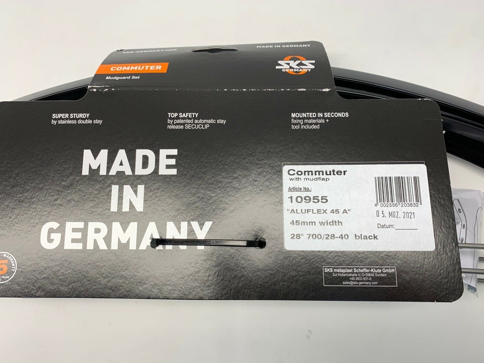 mudguards for 40mm tyres