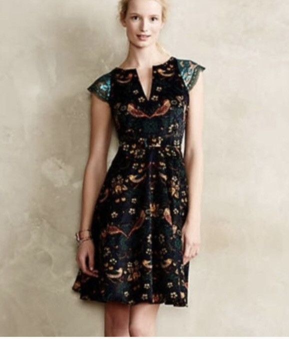boohoo embroidered embellished mini dress SEASHELL EMBROIDERY CUT OUT MINI DRESS 6 / Blue main image 1