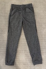 NWT Tek Gear Gray Soccer Sweatpants Boys Large 14-16 Streamline Fit Slim Leg