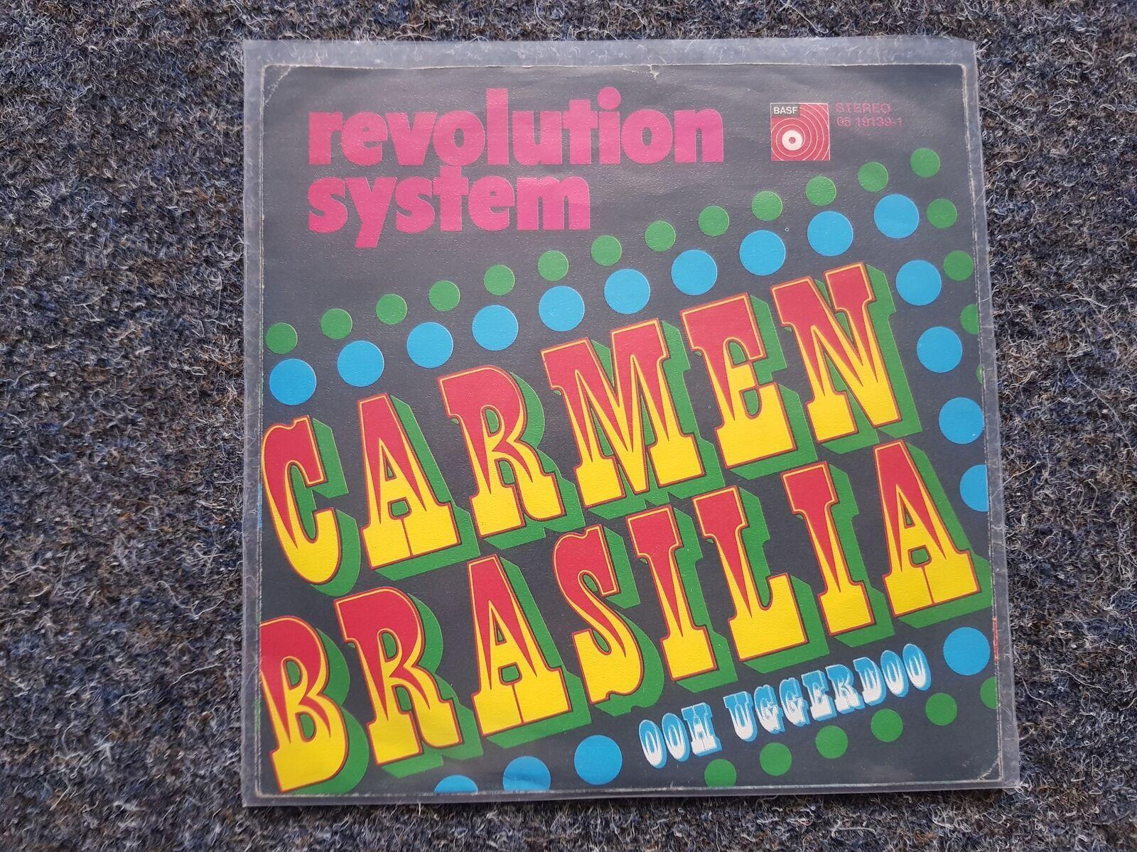 7"" Single Vinyl Revolution System - Carmen Brasilia