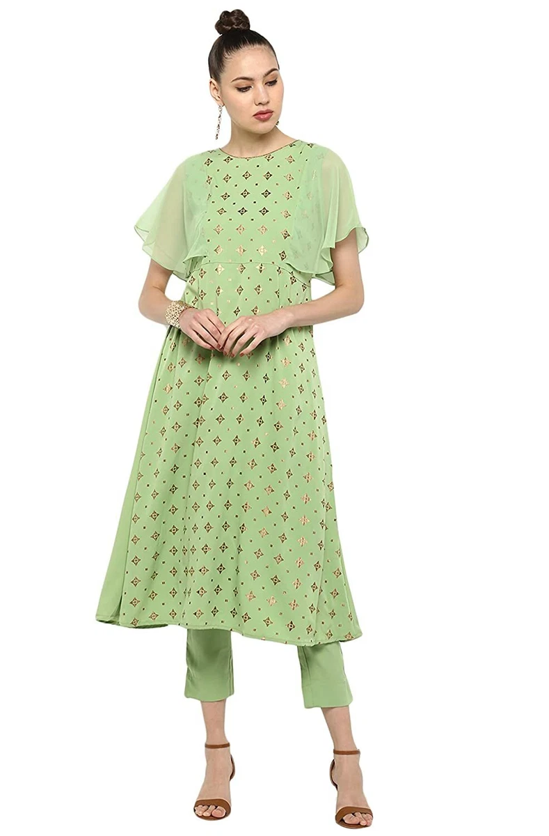 Buy Saptarang Women's Wear Kurti | Solid Kurta for Women | Cotton Kurti |  Causal Kurti Haul | A Line Kurti Readymade Turquoise at Amazon.in