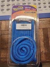 Marpac 7-6231 Blue Double Braid Dockline 3/8" x 20'