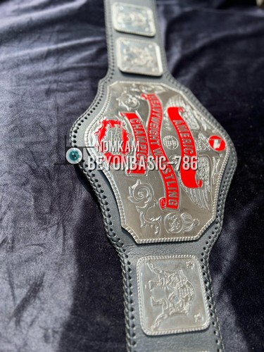 Cinturón de título personalizado American World Heavyweight Wrestling Championship 2MM/4MM - Imagen 4 de 12