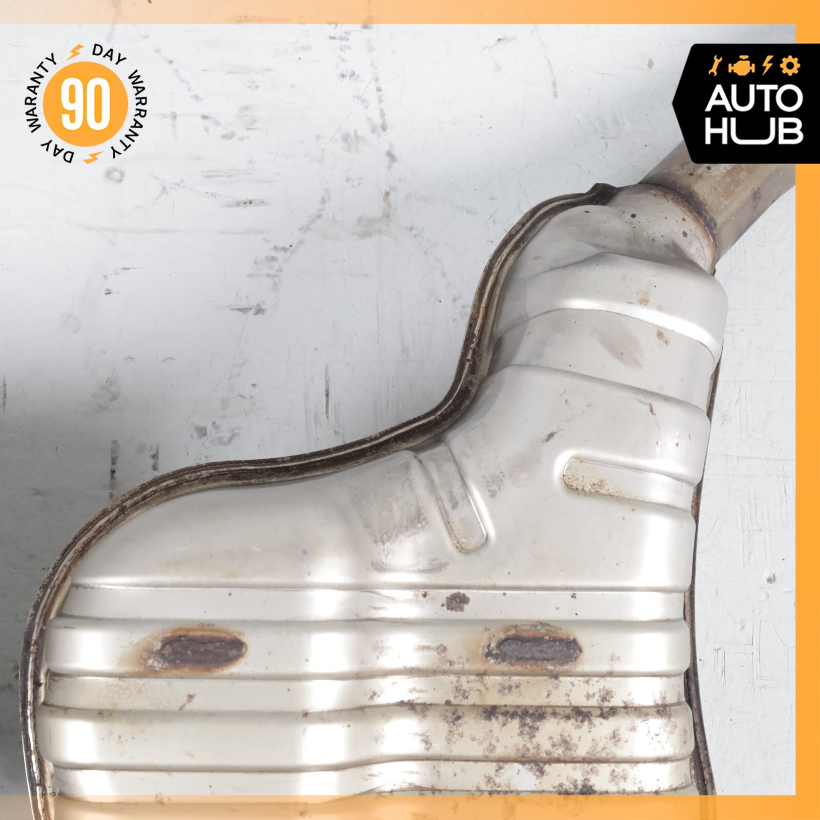 03-12 Bentley Continental GTС Exhaust Muffler Mufflers Right & Left Set OEM 46k