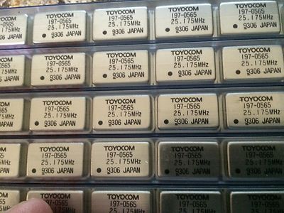 LOT OF 20 TOYOCOM 25.1750MHZ Crystal Clock Osillators