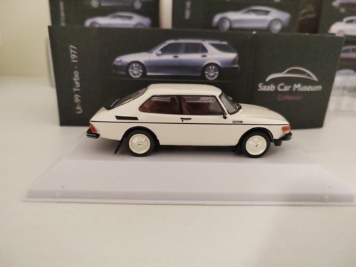 Atlas Saab Ur-99 prototipo turbo bianco 1977 scala 1:43 - Foto 4 di 5