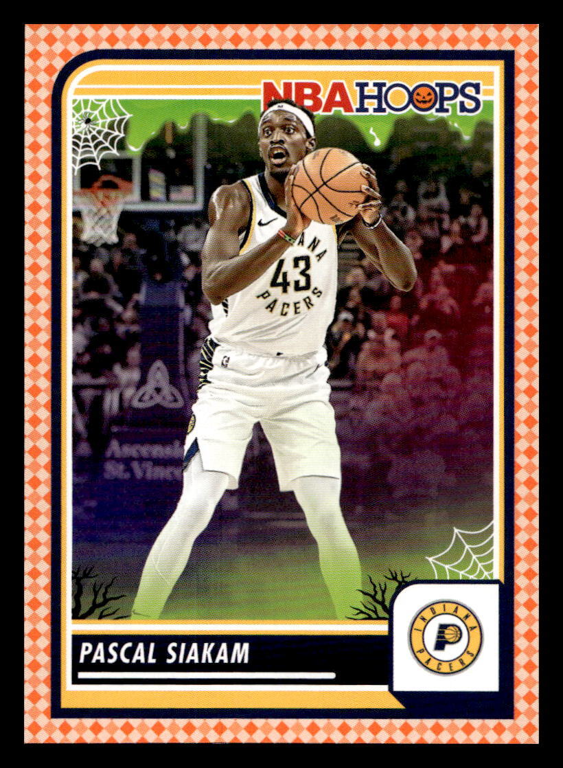 2023-24 Panini NBA Haunted Hoops #184 Pascal Siakam Orange