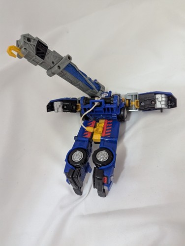 Hasbro Transformers Armada Smokescreen Crane and hoist Blue Version 2004 Rare - Picture 7 of 7