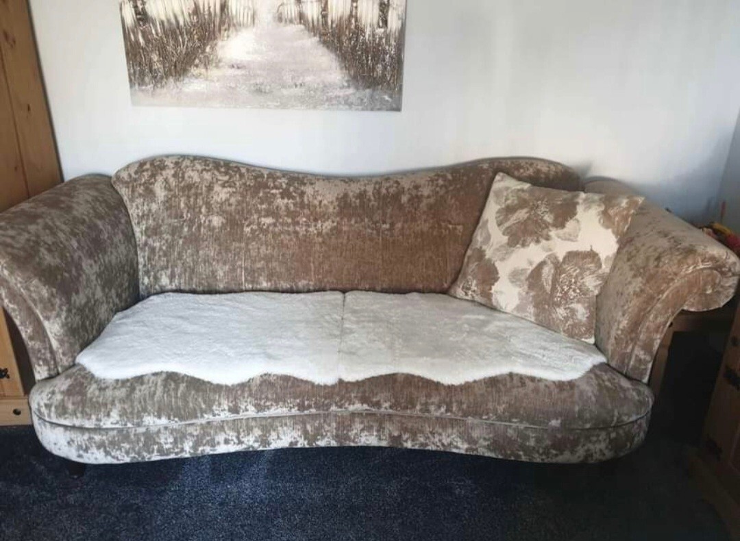 DFS MORAY velvet sofa set eBay