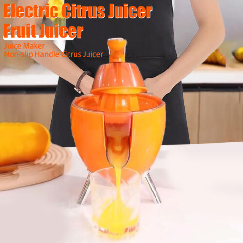 Electric Citrus Juicer Powerful 300W Orange Juice Maker with Handle Dishwasher - Picture 3 of 12