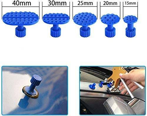 WHDZ 38pcs Car Paintless Dent Removal Repairs Tools Aluminium Tabs Glue Sticks - Bild 3 von 7