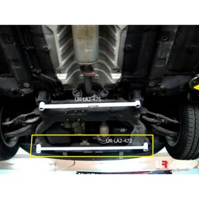 Ultra Racing 2-Pt Front Lower Bar for Hyundai ACCENT MC 1.6 / KIA RIO (JB) 05-11