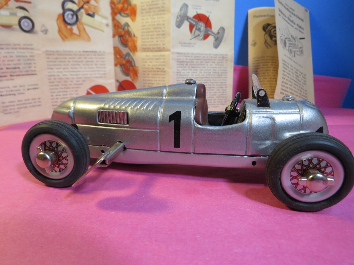 ミニカー Schuco~Studio II Auto Union Studio II Auto Union Racing Car. Tin Plate Clockwork Toy