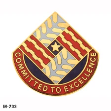 US Army DUI Tank Auto Armaments Command TACOM Committed to Excellence Gemsco NEW