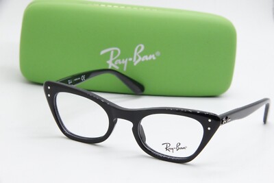 NEW RAY-BAN JUNIOR RB 9099V MISS BURBANK 3542 BLACK AUTHENTIC EYEGLASSES 41-18