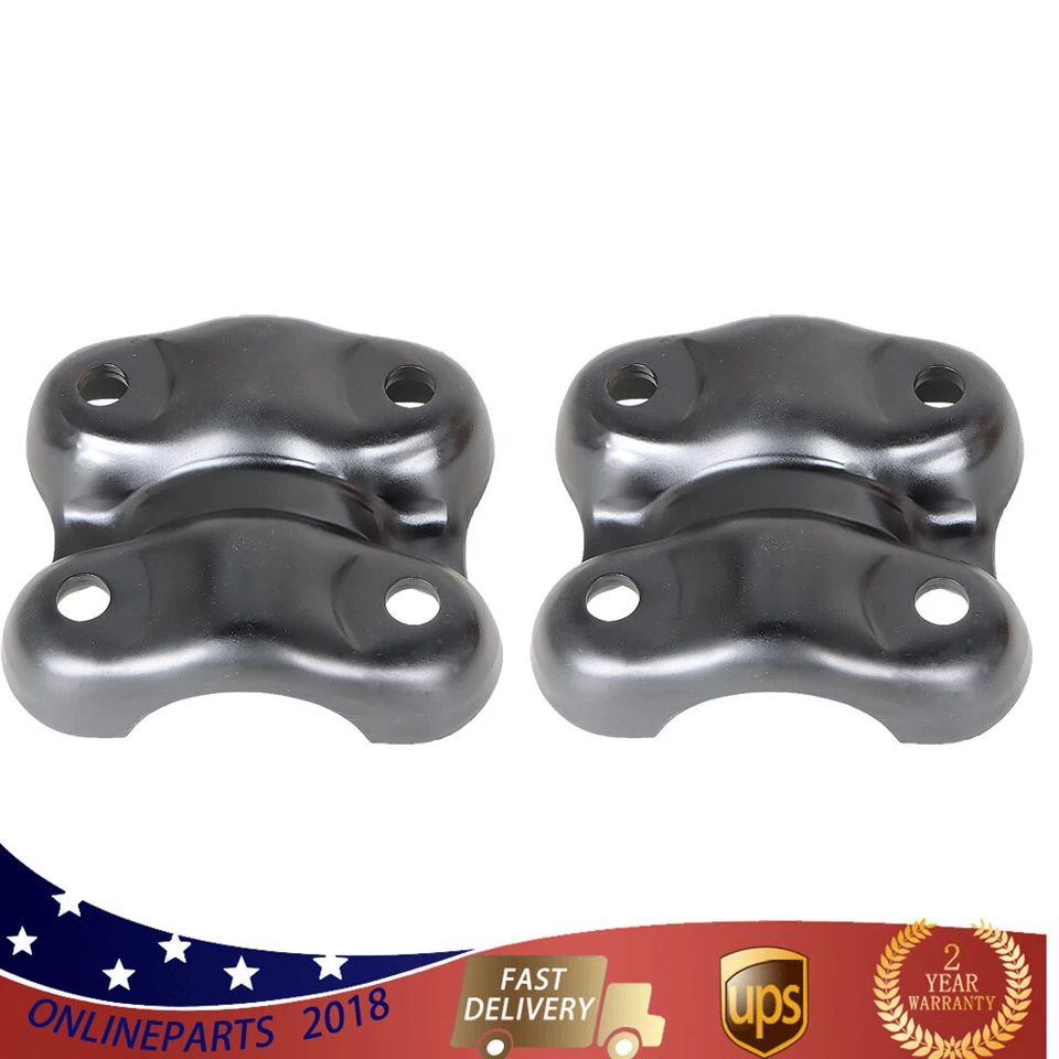 For Silverado Sierra 1500 1988-1998 2PCS Rear Axle U Bolt Plate - Image 2 of 4