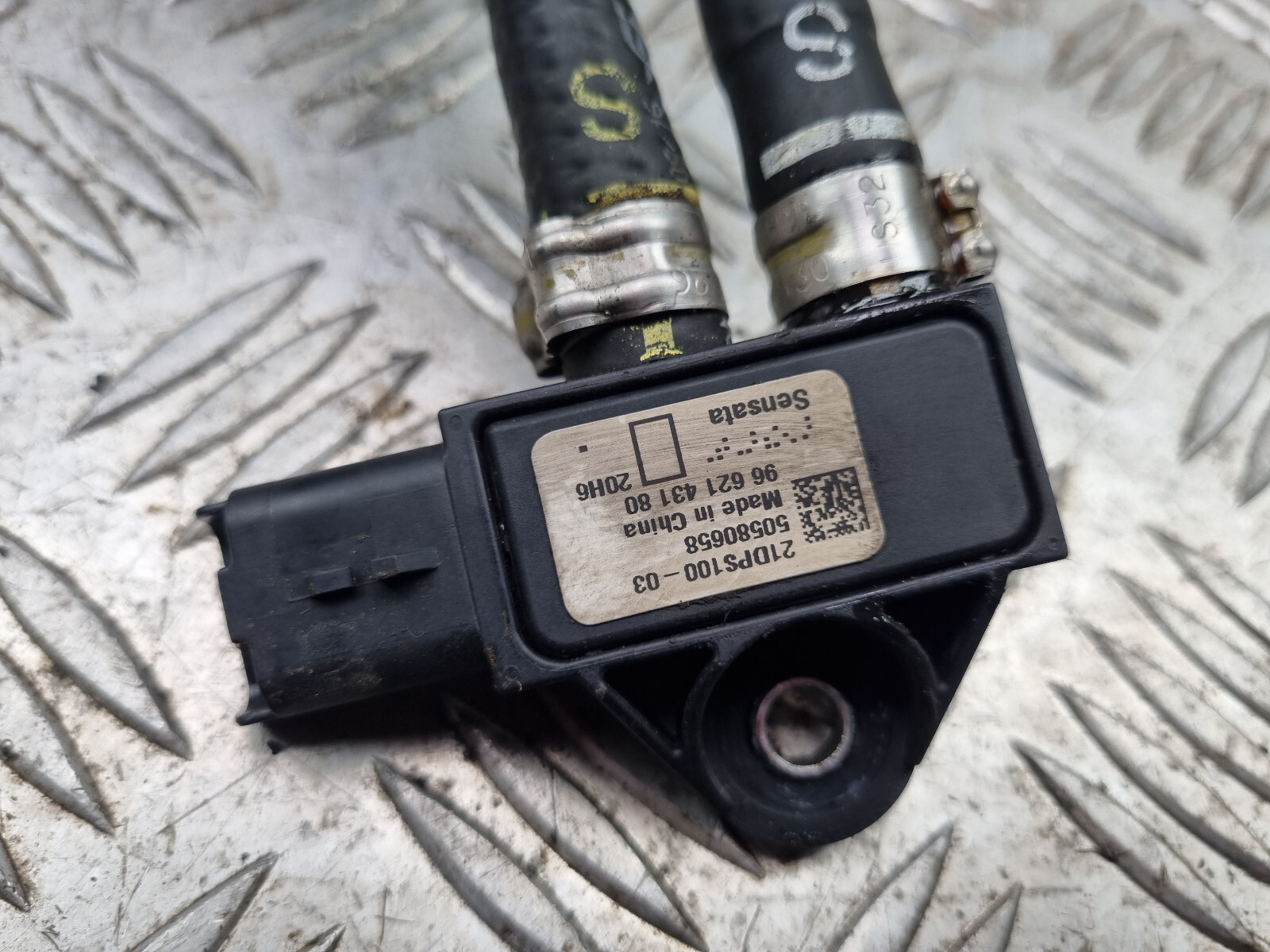 CITROEN RELAY DPF EXAUST PRESSURE SENSOR 2.0 DIESEL 9662143180 MK3 2014 2024 eBay