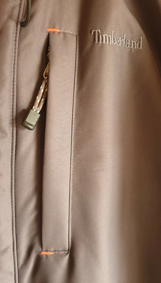 CHAQUETA ANORAK TIMBERLAND WEATHERGEAR DE PLUMAS TALLA M COMO NUEVO - Imagen 4 de 4