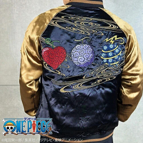 One Piece Souvenir Jacket Three Captains Reversible Sukajan One Piece Souvenir Jacket Three Captains Reversible Sukajan