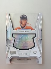 2021-22 Upper Deck SPX Hockey Finite Rookies Wade Allison F-23 68/75...